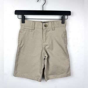 French Toast Boys‎ Size 5 Khaki School Uniform Shorts Adjustable Waist 7” inseam